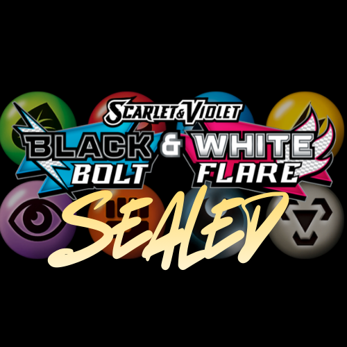 Scarlet & Violet Black Bolt & White Flare Sealed Products