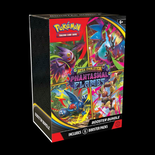 Mega Evolution-Phantasmal Flames Booster Bundle (6 Packs)
