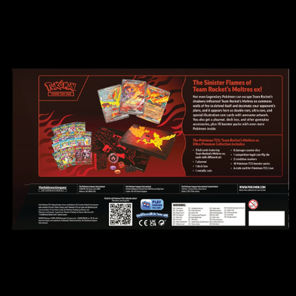 Team Rocket's Moltres ex Ultra-Premium Collection